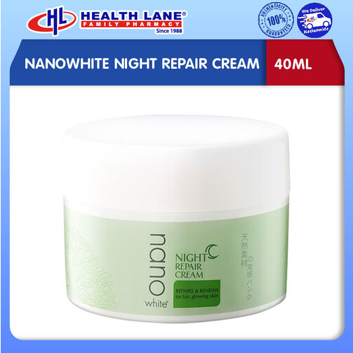 NANOWHITE NIGHT REPAIR CREAM (40ML)